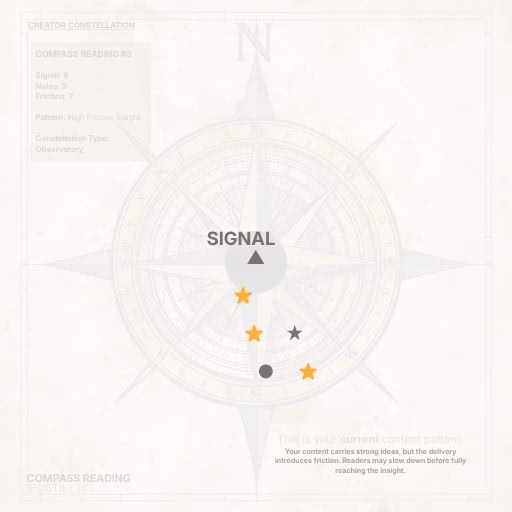 03_OBSERVATORY_Page 5 — Reading + constellation ⭐ + gold stars