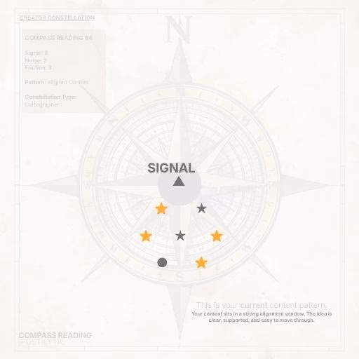 04_CARTOGRAPHER_Page 5 — Reading + constellation ⭐ + gold stars