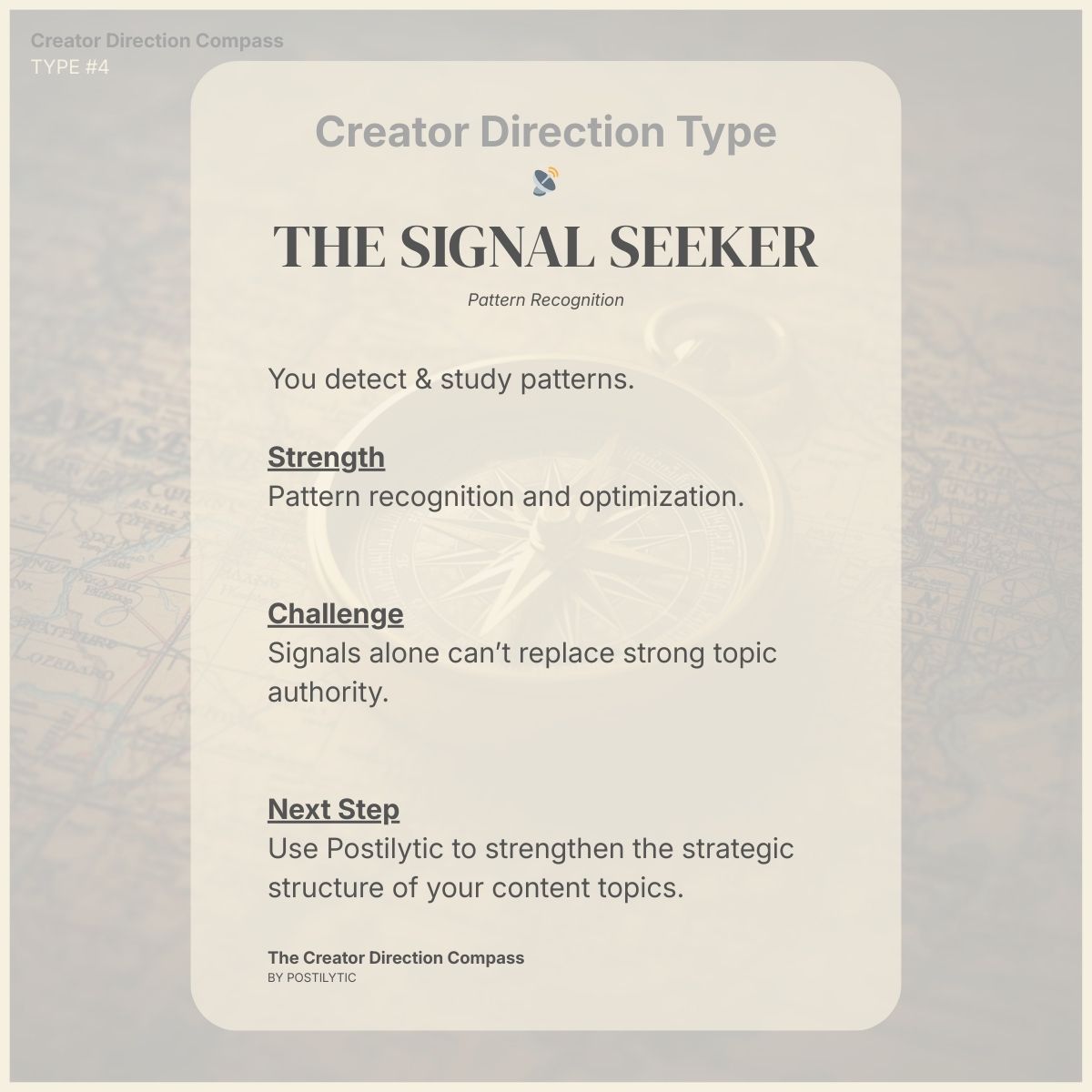 THE SIGNAL SEEKER