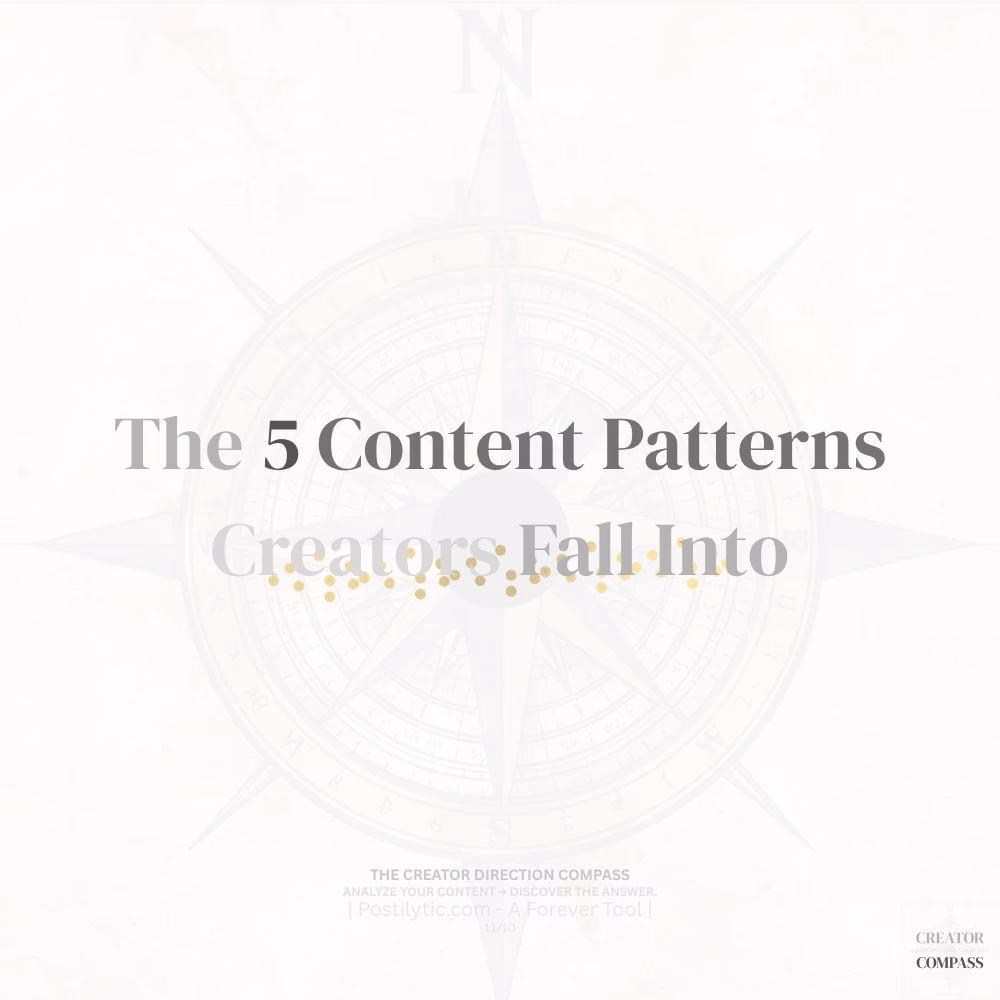 The 5 Content Patterns Creators Fall Into