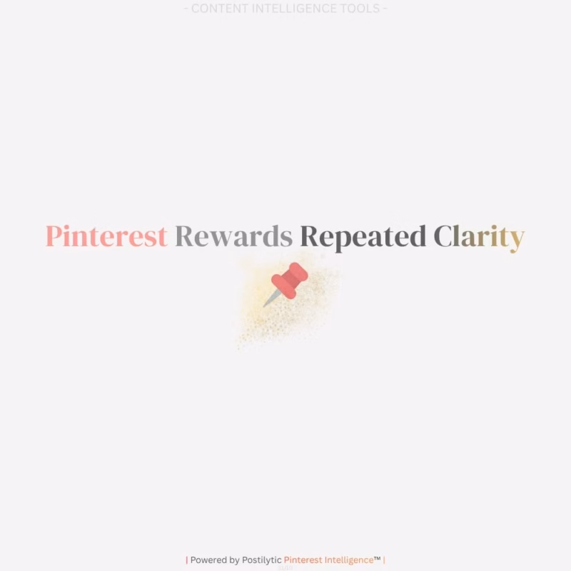 Pinterest Rewards Repeated Clarity