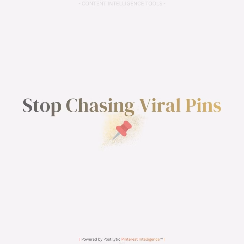 Stop Chasing Viral Pins